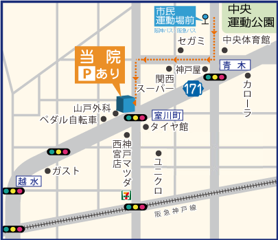 アクセスマップ